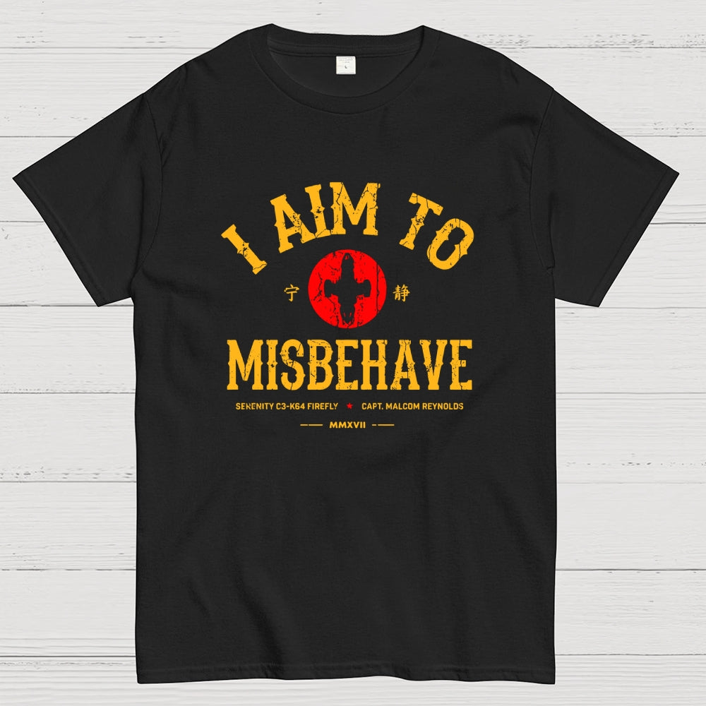 I Aim to Misbehave Firefly Ultra  T-Shirt
