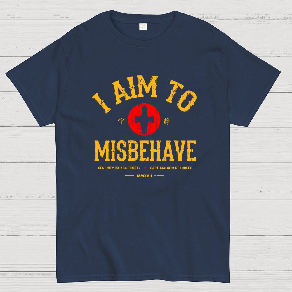 I Aim to Misbehave Firefly Ultra  T-Shirt