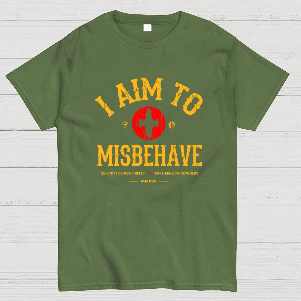 I Aim to Misbehave Firefly Ultra  T-Shirt