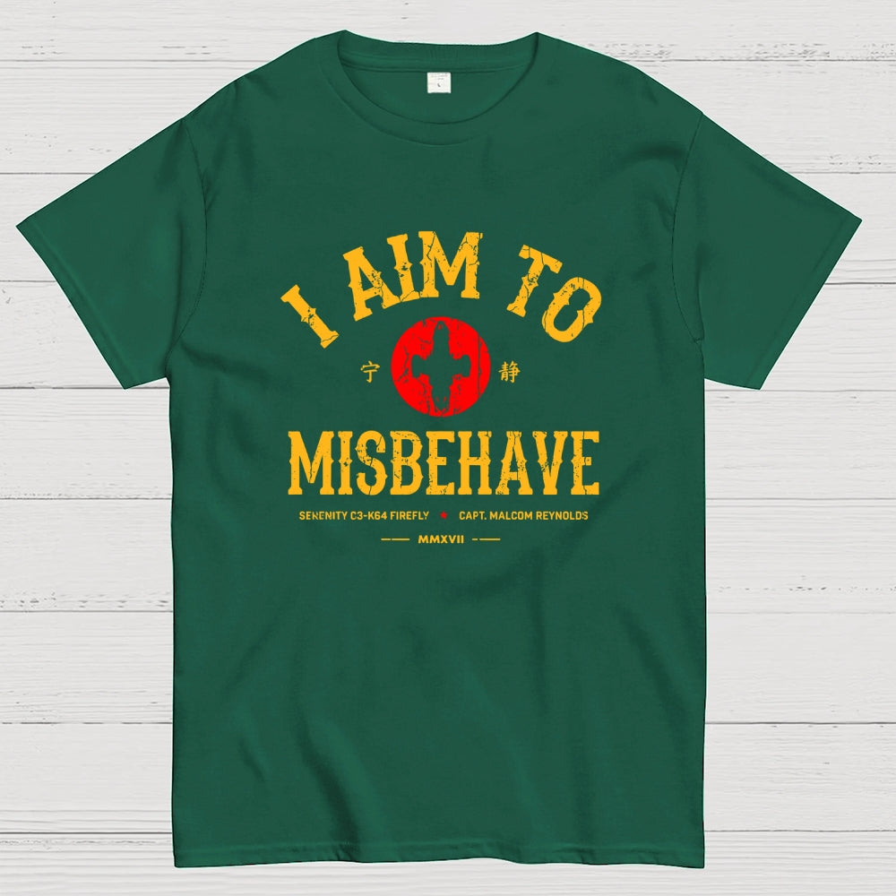 I Aim to Misbehave Firefly Ultra  T-Shirt