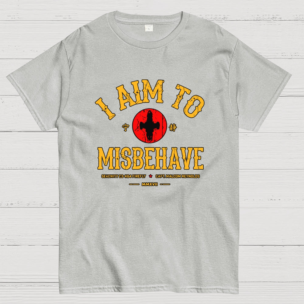 I Aim to Misbehave Firefly Ultra  T-Shirt