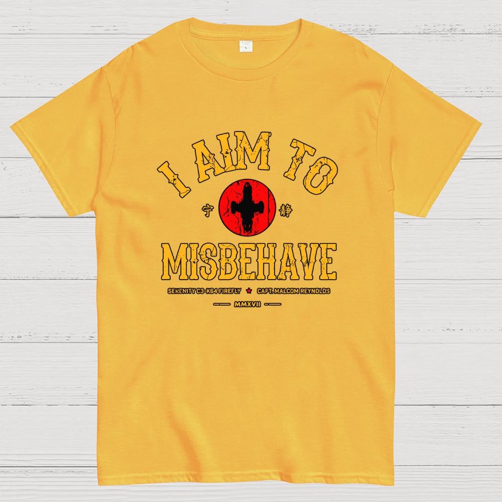 I Aim to Misbehave Firefly Ultra  T-Shirt