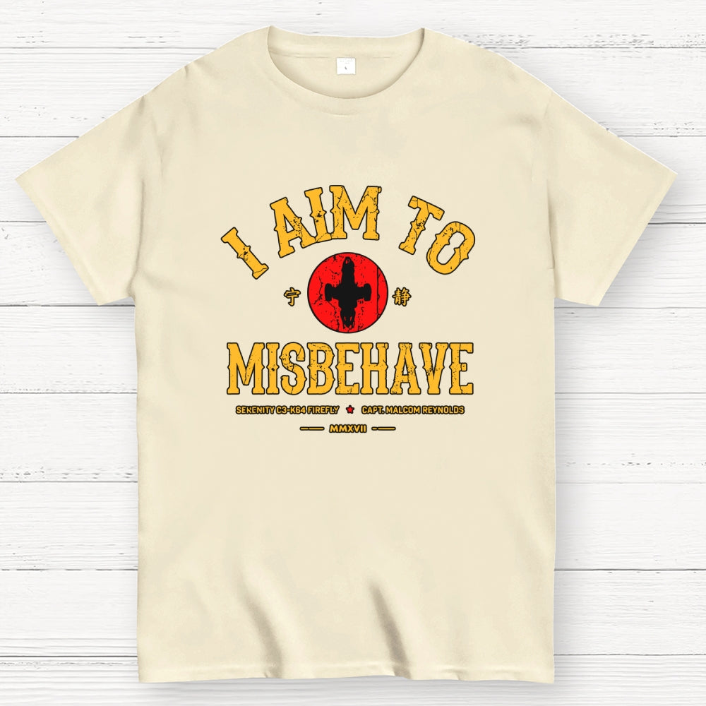 I Aim to Misbehave Firefly Ultra  T-Shirt