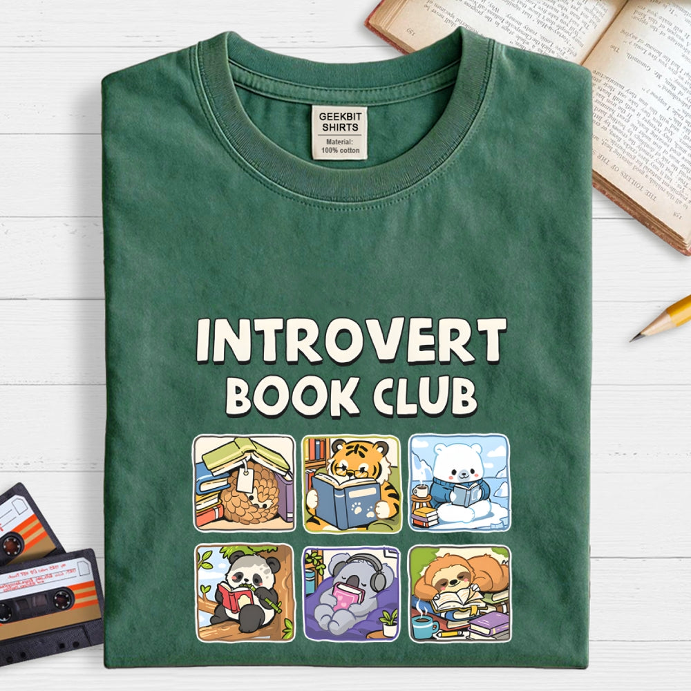 Introvert Book Club  T-Shirt