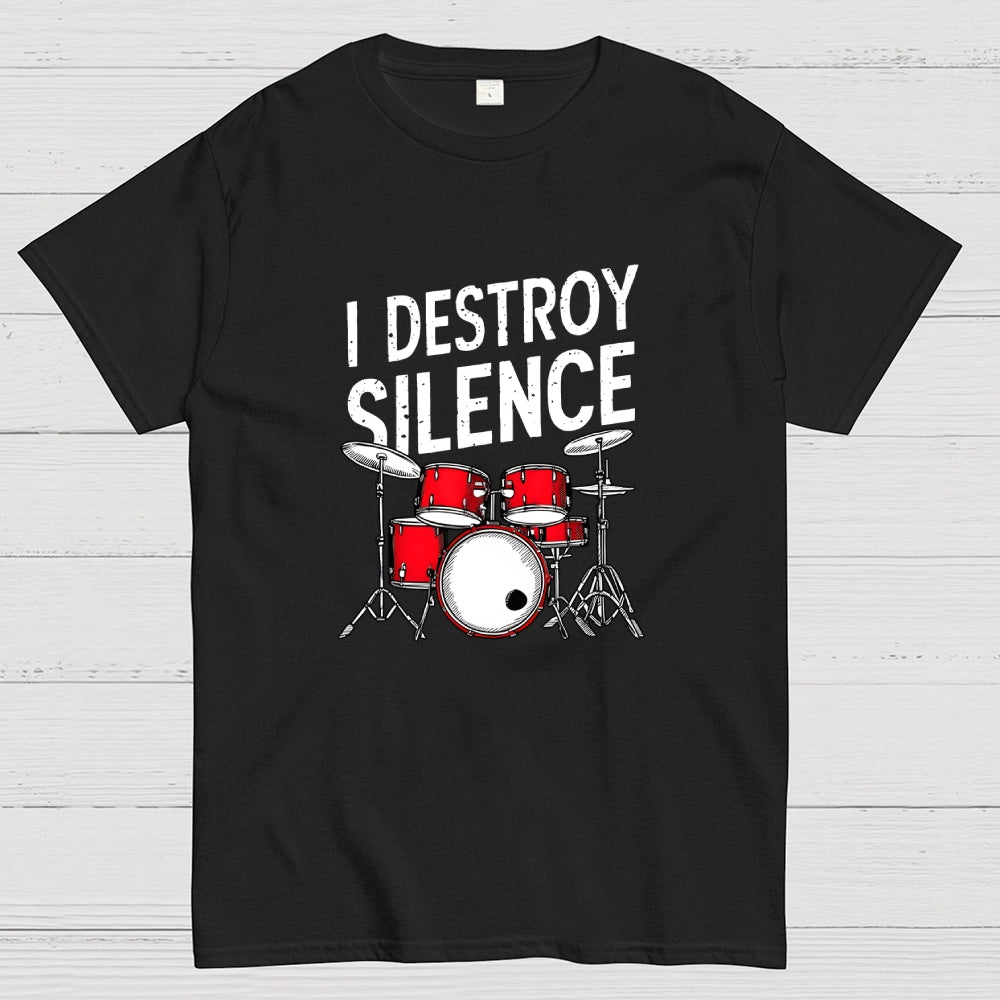 Drums & Percussion Rock Music  T-Shirt