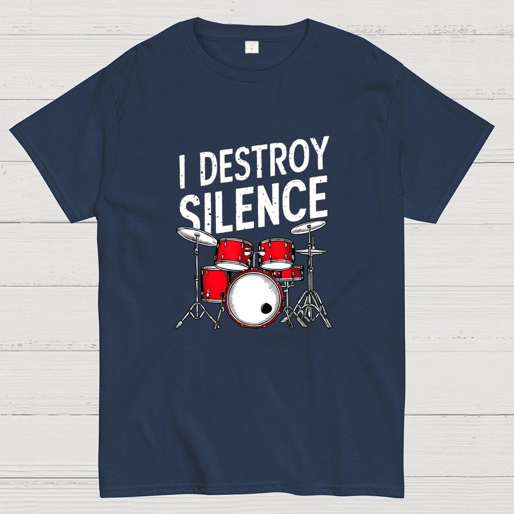 Drums & Percussion Rock Music  T-Shirt