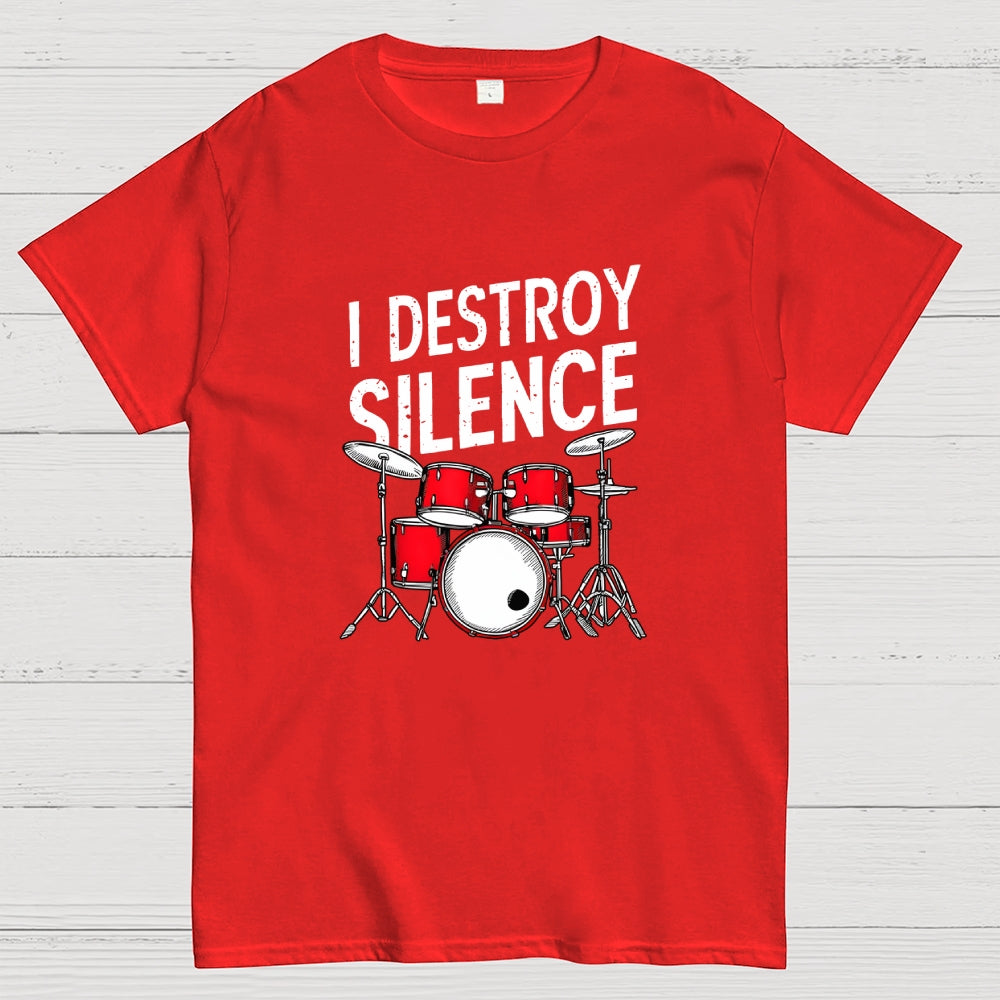 Drums & Percussion Rock Music  T-Shirt