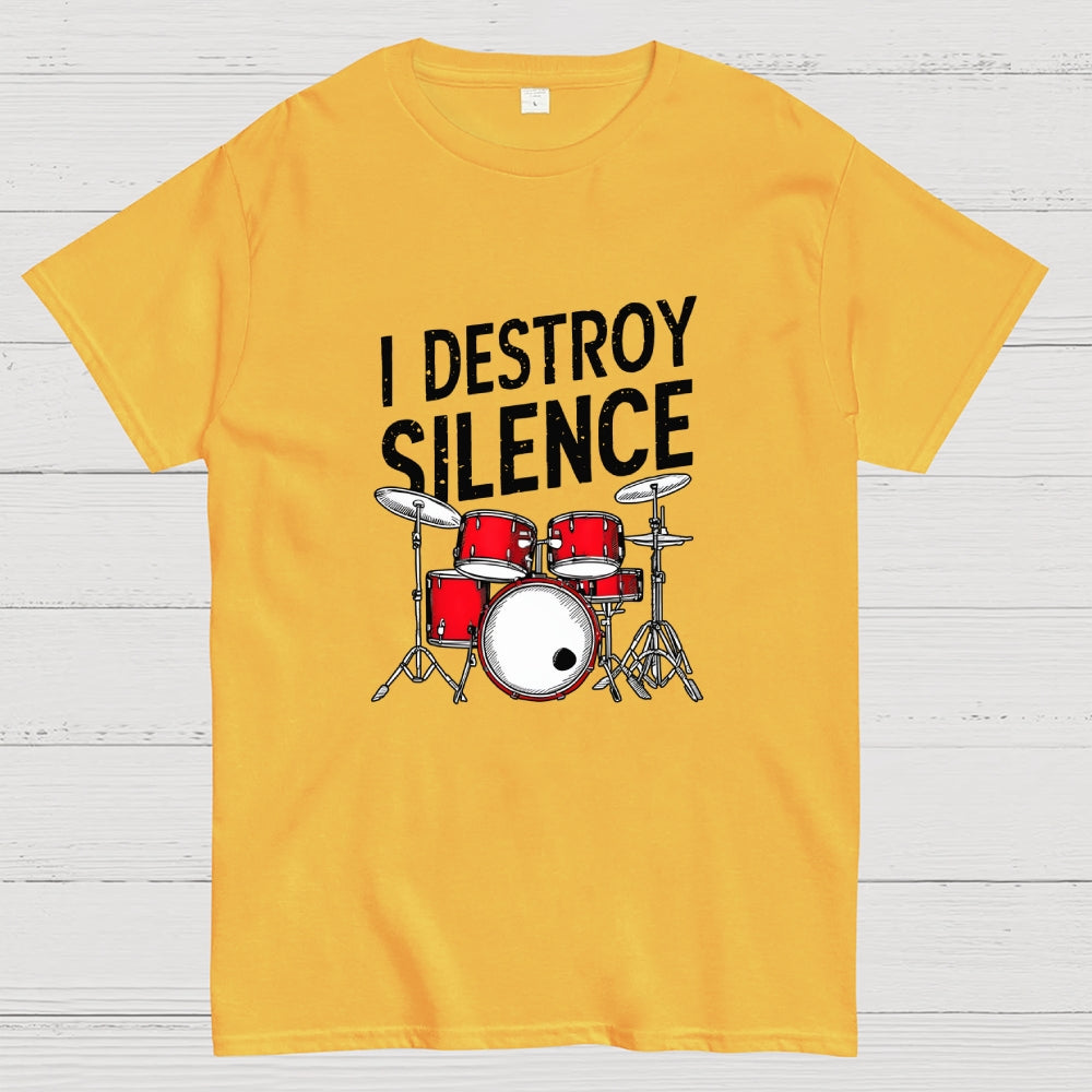 Drums & Percussion Rock Music  T-Shirt