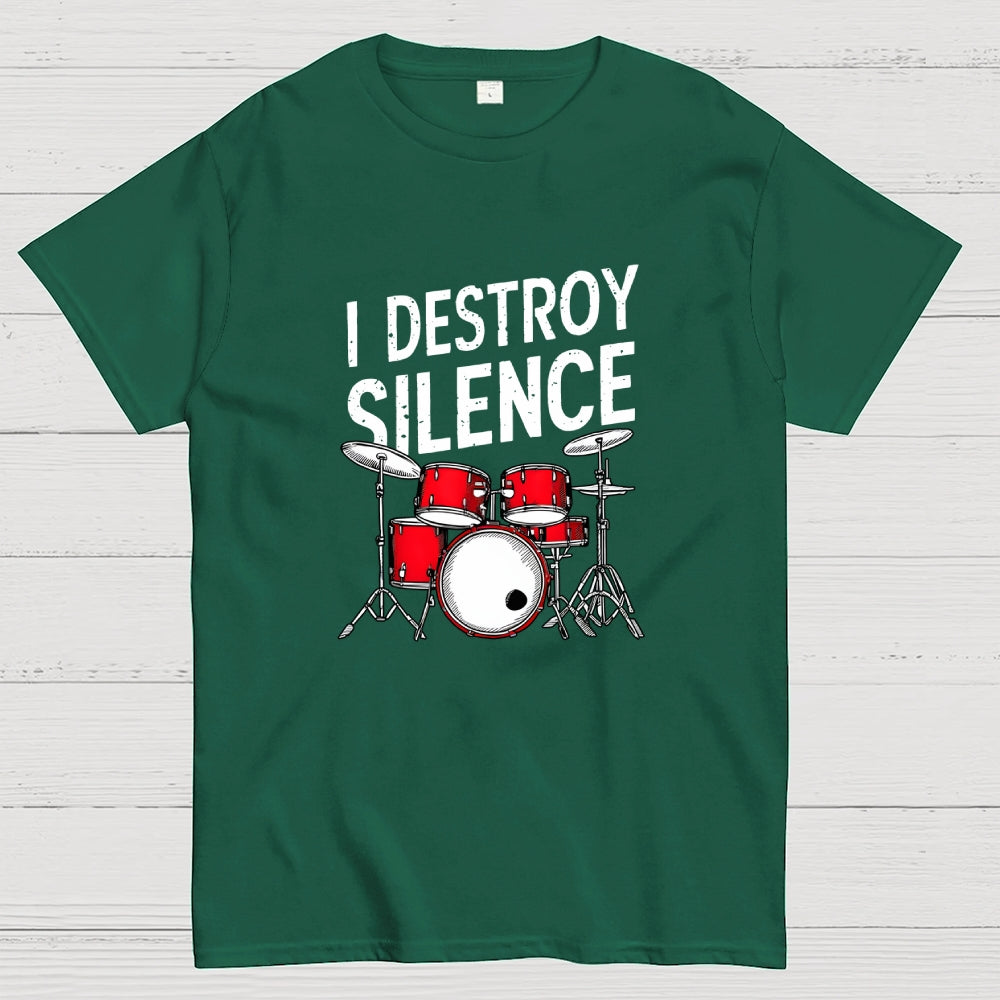 Drums & Percussion Rock Music  T-Shirt