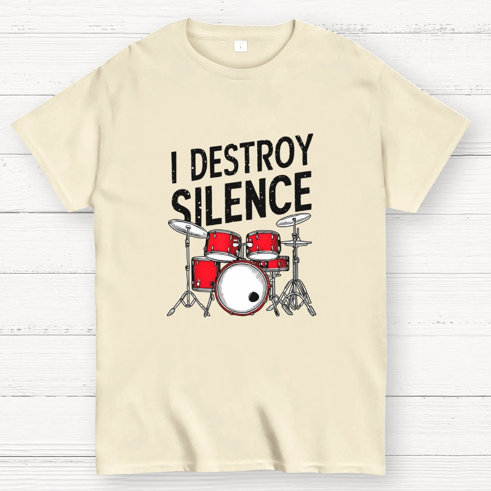 Drums & Percussion Rock Music  T-Shirt