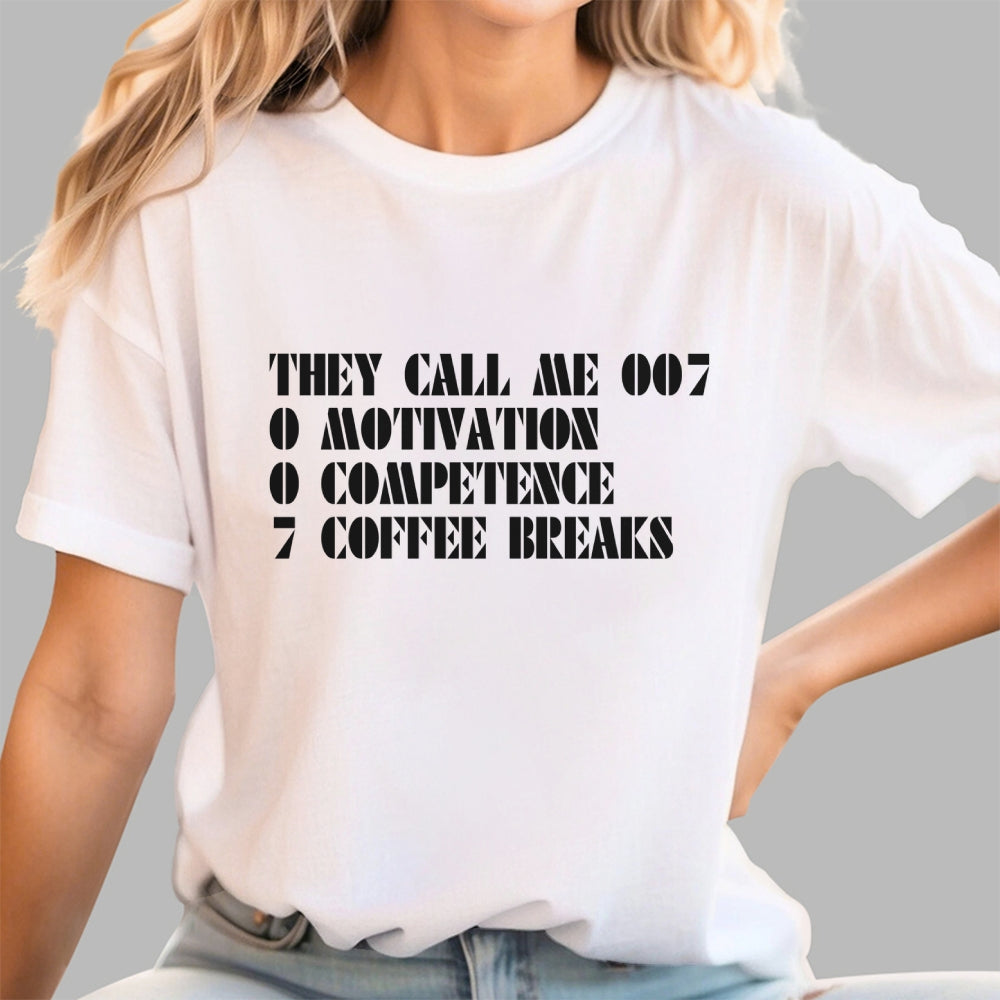 They call me 007 Funny  T-Shirt