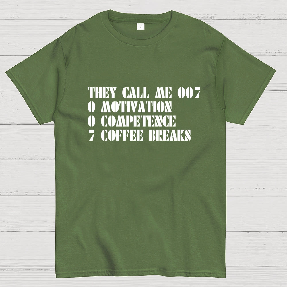 They call me 007 Funny  T-Shirt