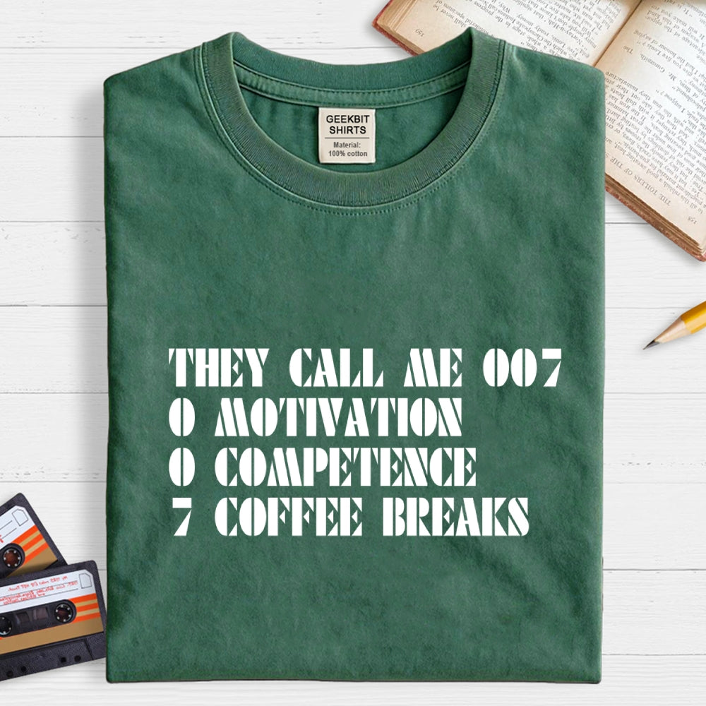 They call me 007 Funny  T-Shirt