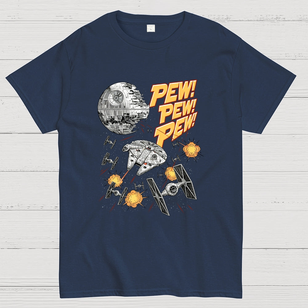 Millennium Falcon Pew Pew  T-Shirt