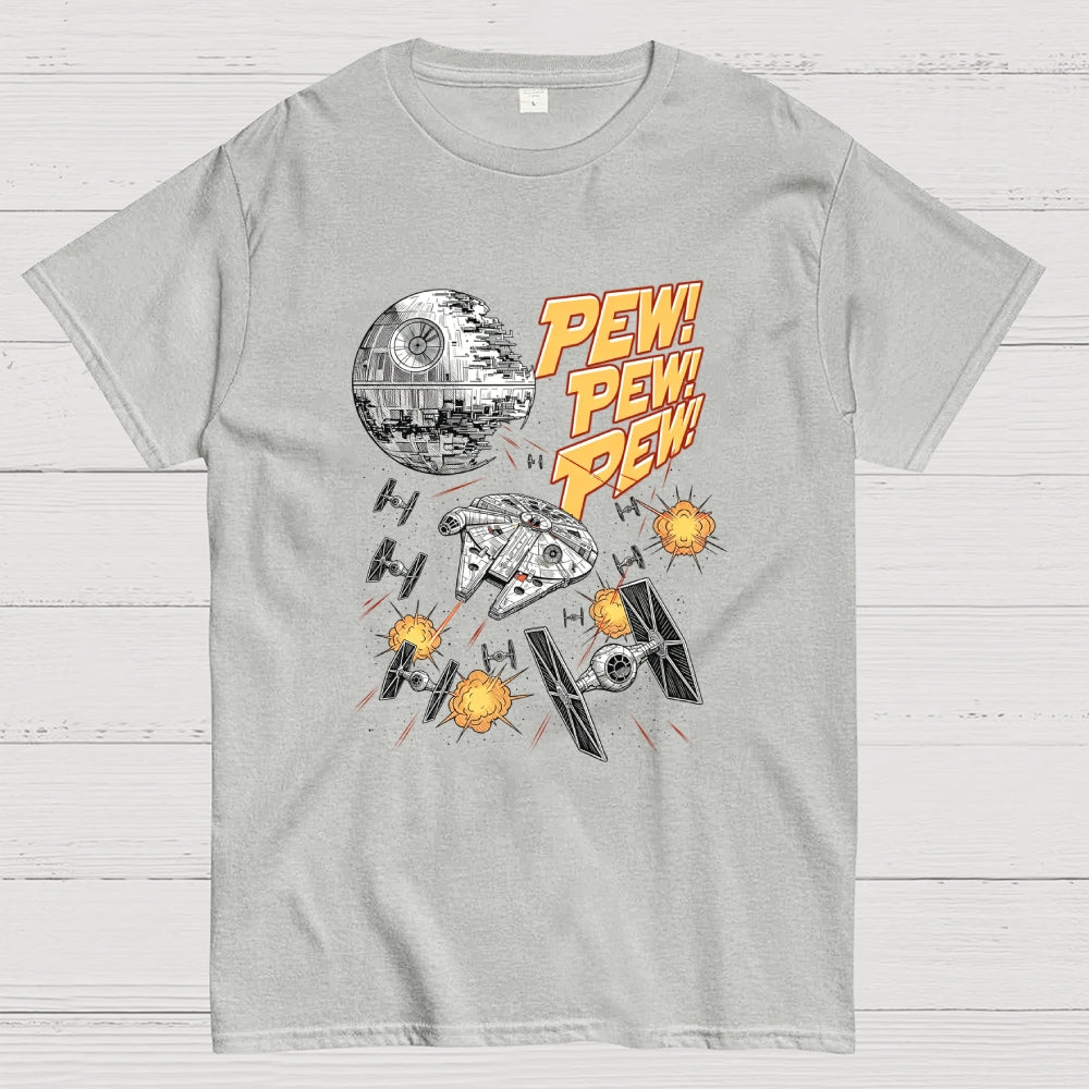 Millennium Falcon Pew Pew  T-Shirt