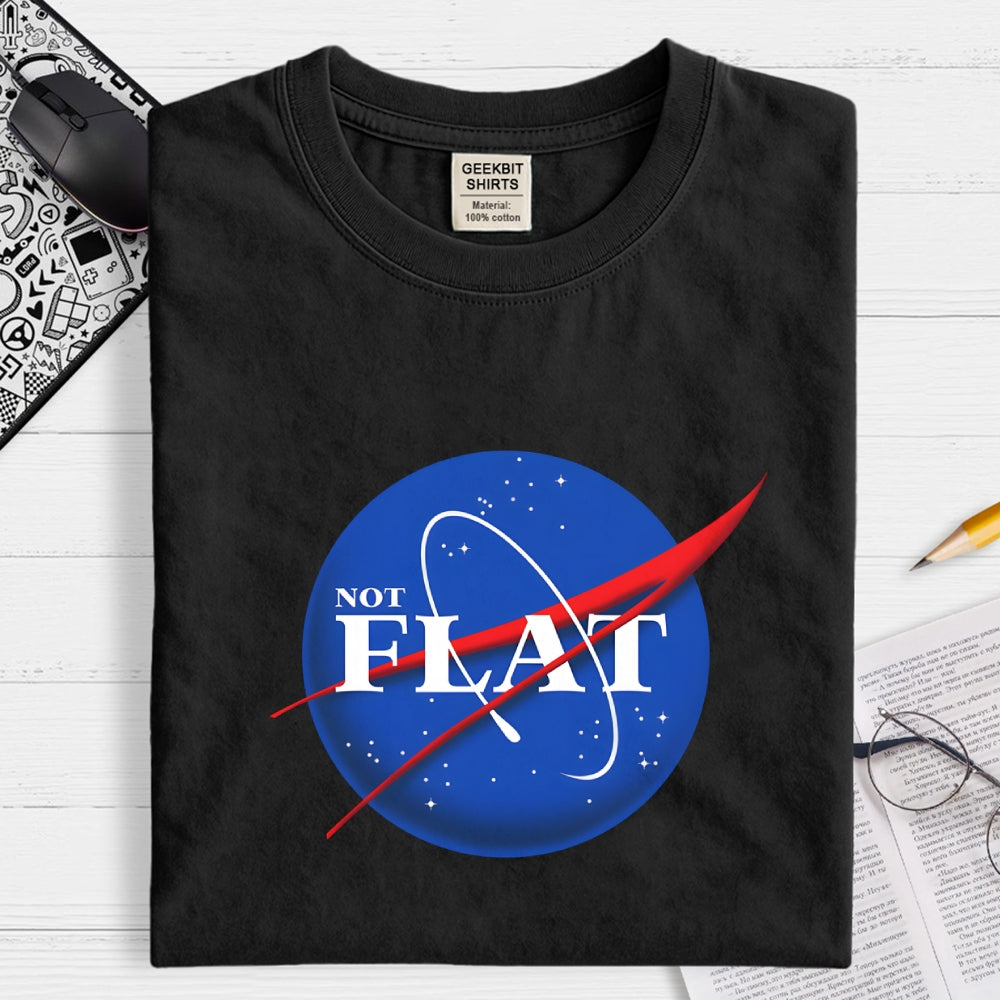 Not Flat  T-Shirt