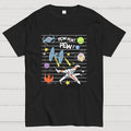Starship Battle Pew Pew Pew  TIE Fighters X-wing Starfighter  T-Shirt