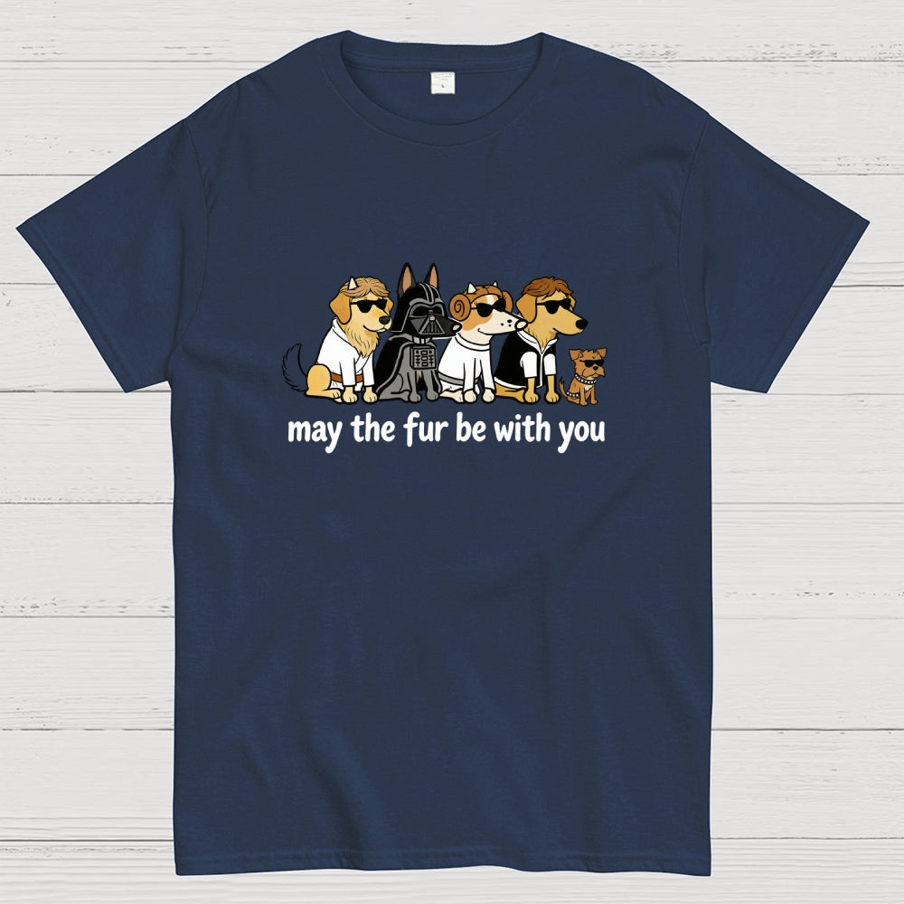 May The Fur Be With You Dog T-Shirt