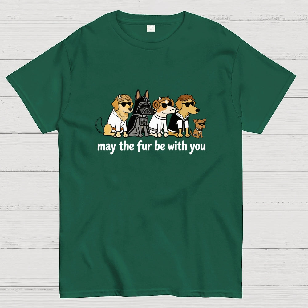 May The Fur Be With You Dog T-Shirt