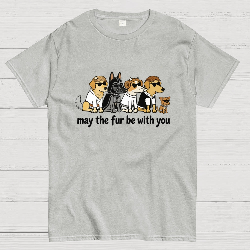 May The Fur Be With You Dog T-Shirt