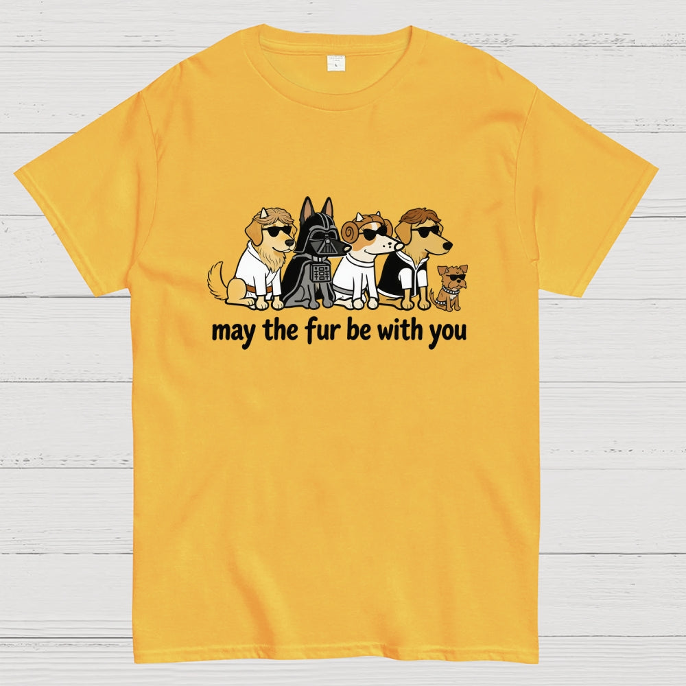 May The Fur Be With You Dog T-Shirt