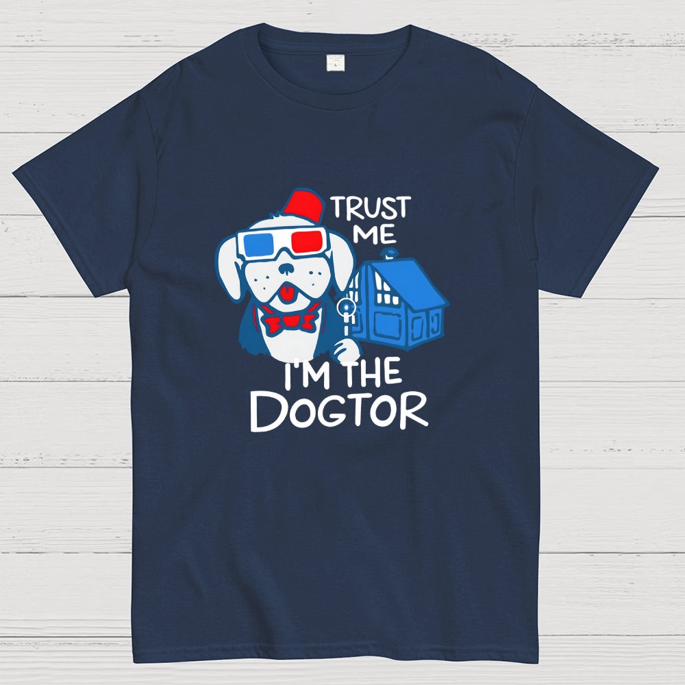 Trust Me I'm The Dogtor Doctor Who Dog Sci-Fi  T-Shirt