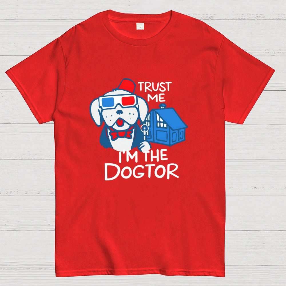 Trust Me I'm The Dogtor Doctor Who Dog Sci-Fi  T-Shirt