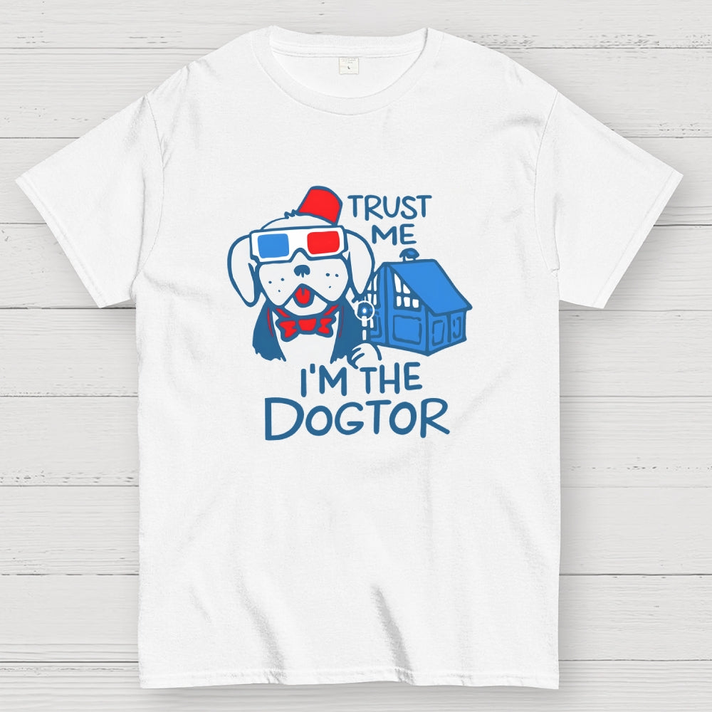 Trust Me I'm The Dogtor Doctor Who Dog Sci-Fi  T-Shirt