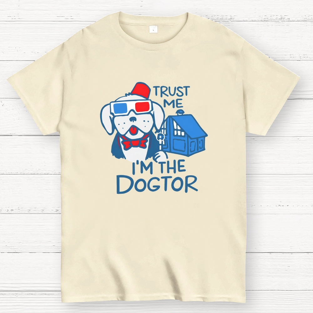 Trust Me I'm The Dogtor Doctor Who Dog Sci-Fi  T-Shirt