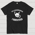 Tell Schrodinger I Survived Science  T-Shirt