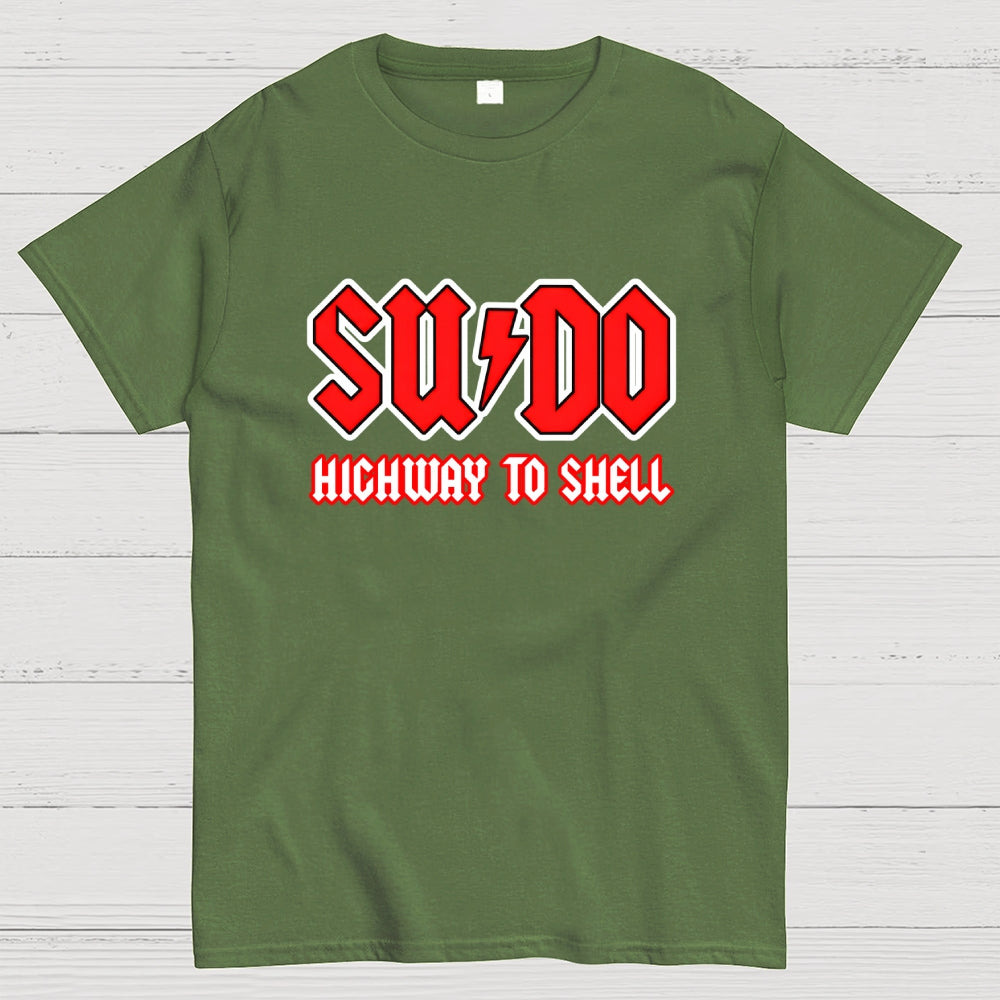 Sudo Highway to Shell Programmer  T-Shirt