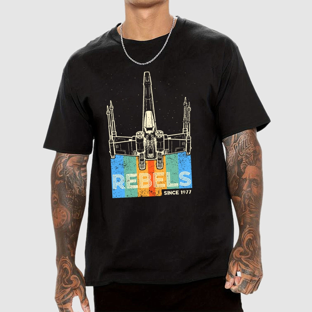 Retro Rebels Sci-Fi  T-Shirt