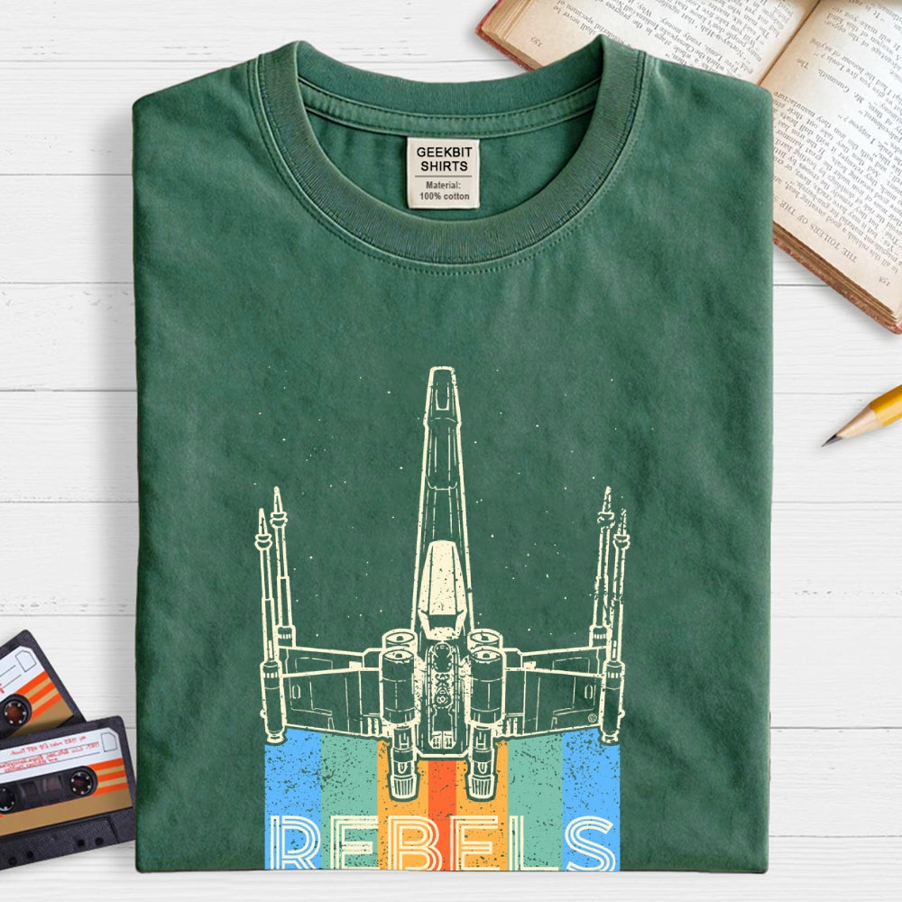 Retro Rebels Sci-Fi  T-Shirt