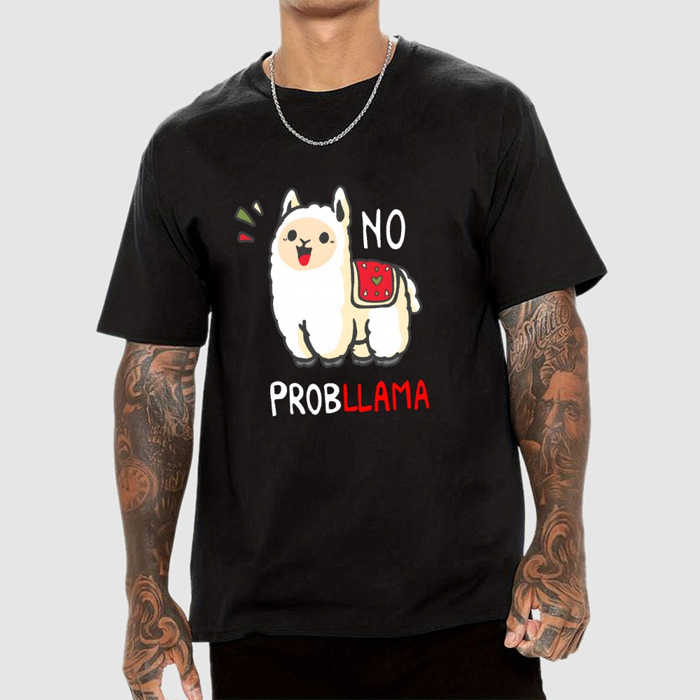 No ProbLlama Animal  T-Shirt