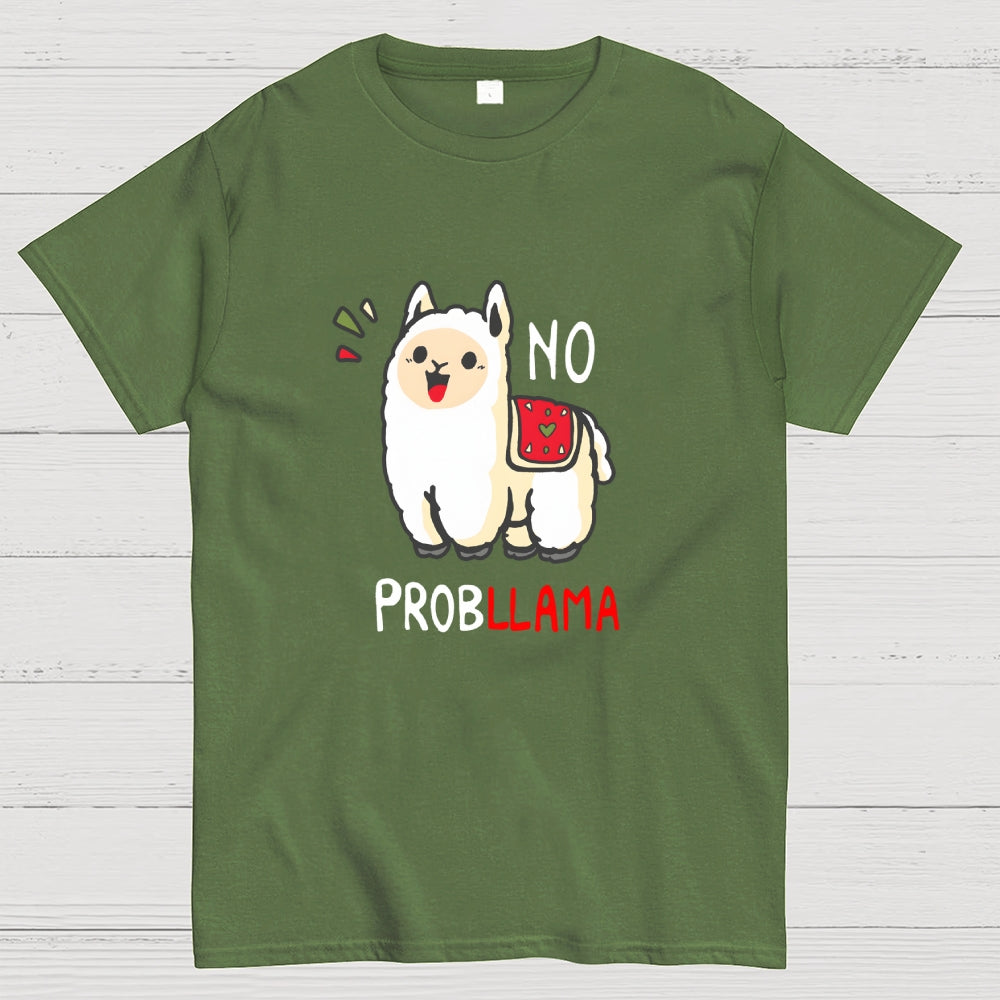 No ProbLlama Animal  T-Shirt
