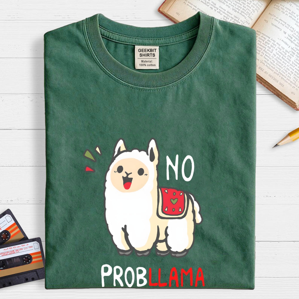 No ProbLlama Animal  T-Shirt