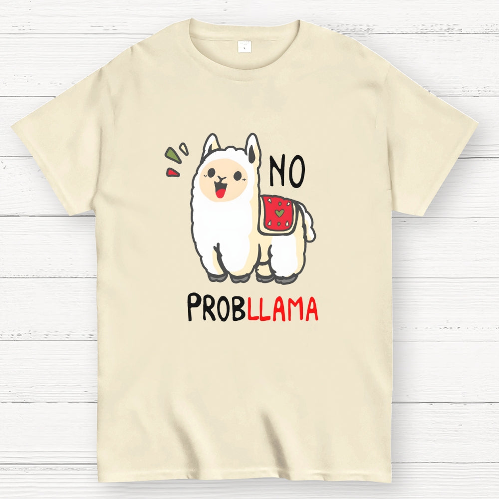 No ProbLlama Animal  T-Shirt