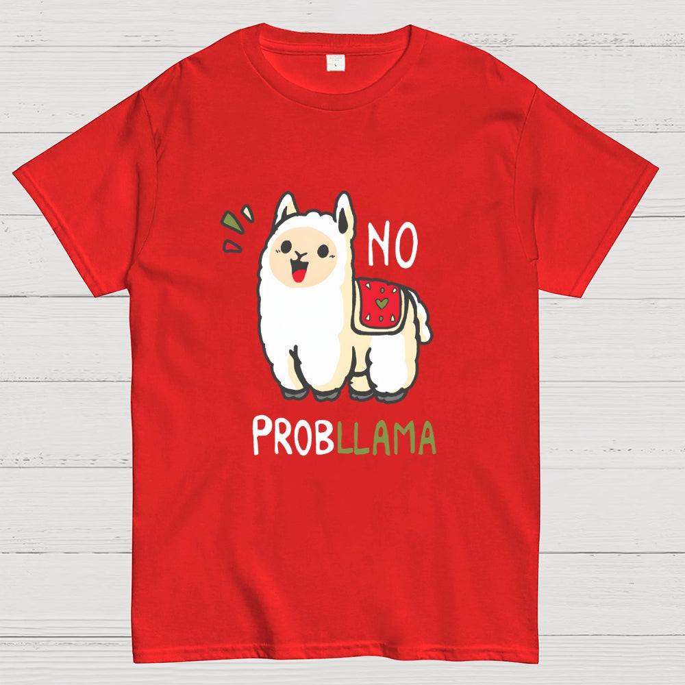 No ProbLlama Animal  T-Shirt