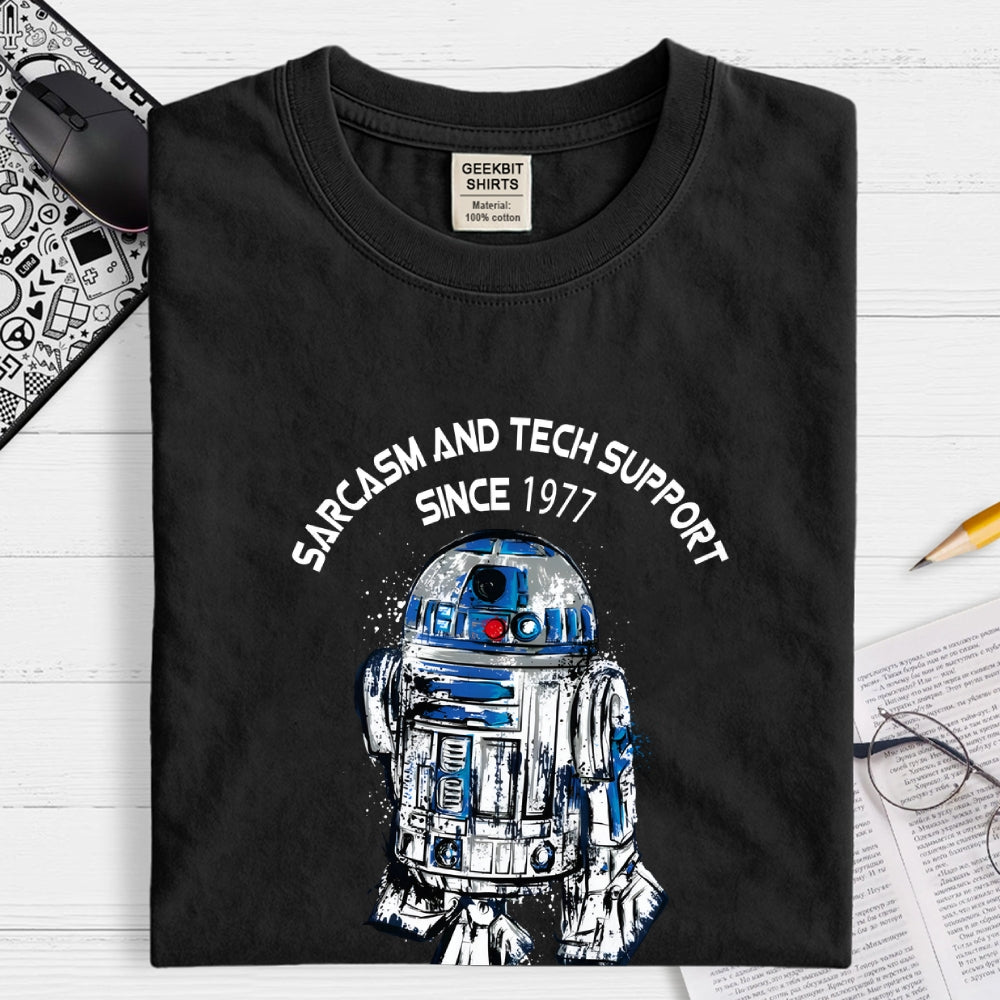 Sarcasm and Tech Support Since 1977  T-Shirt