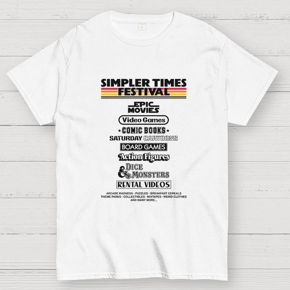 Simpler Times Fest  T-Shirt