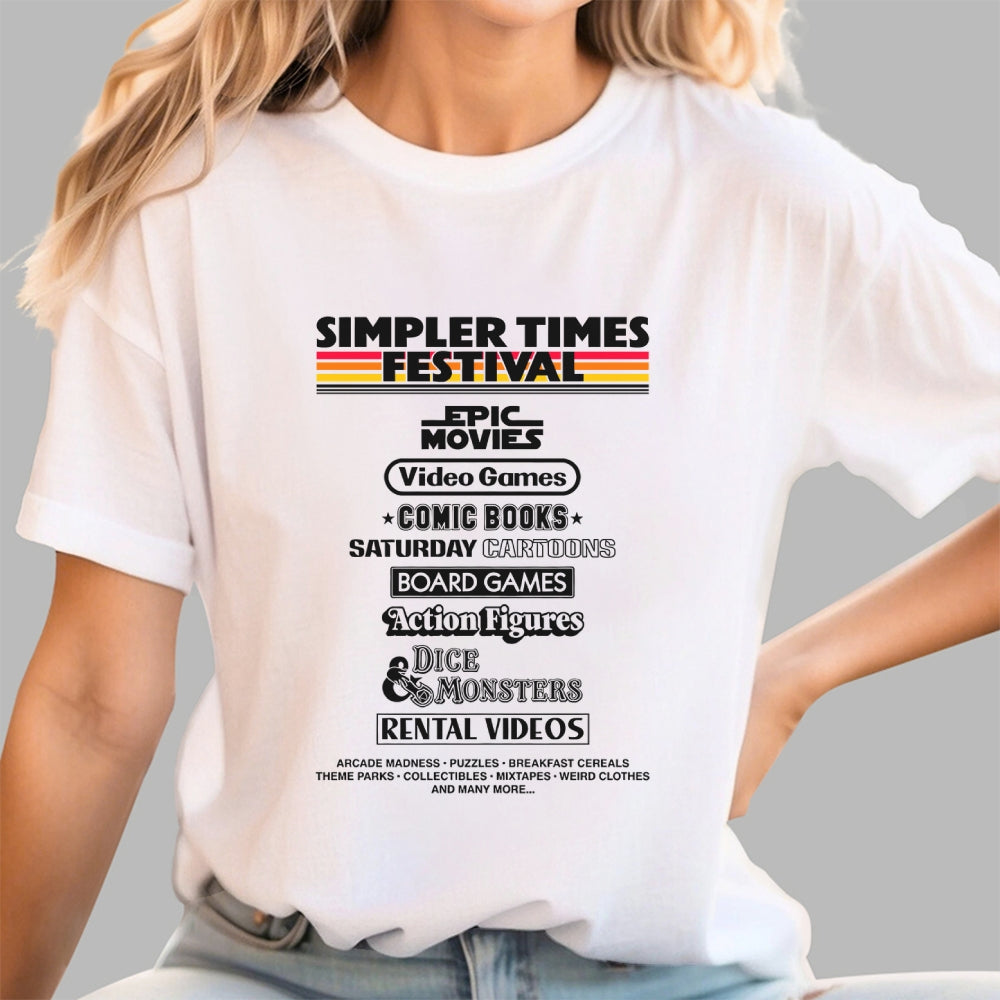 Simpler Times Fest  T-Shirt