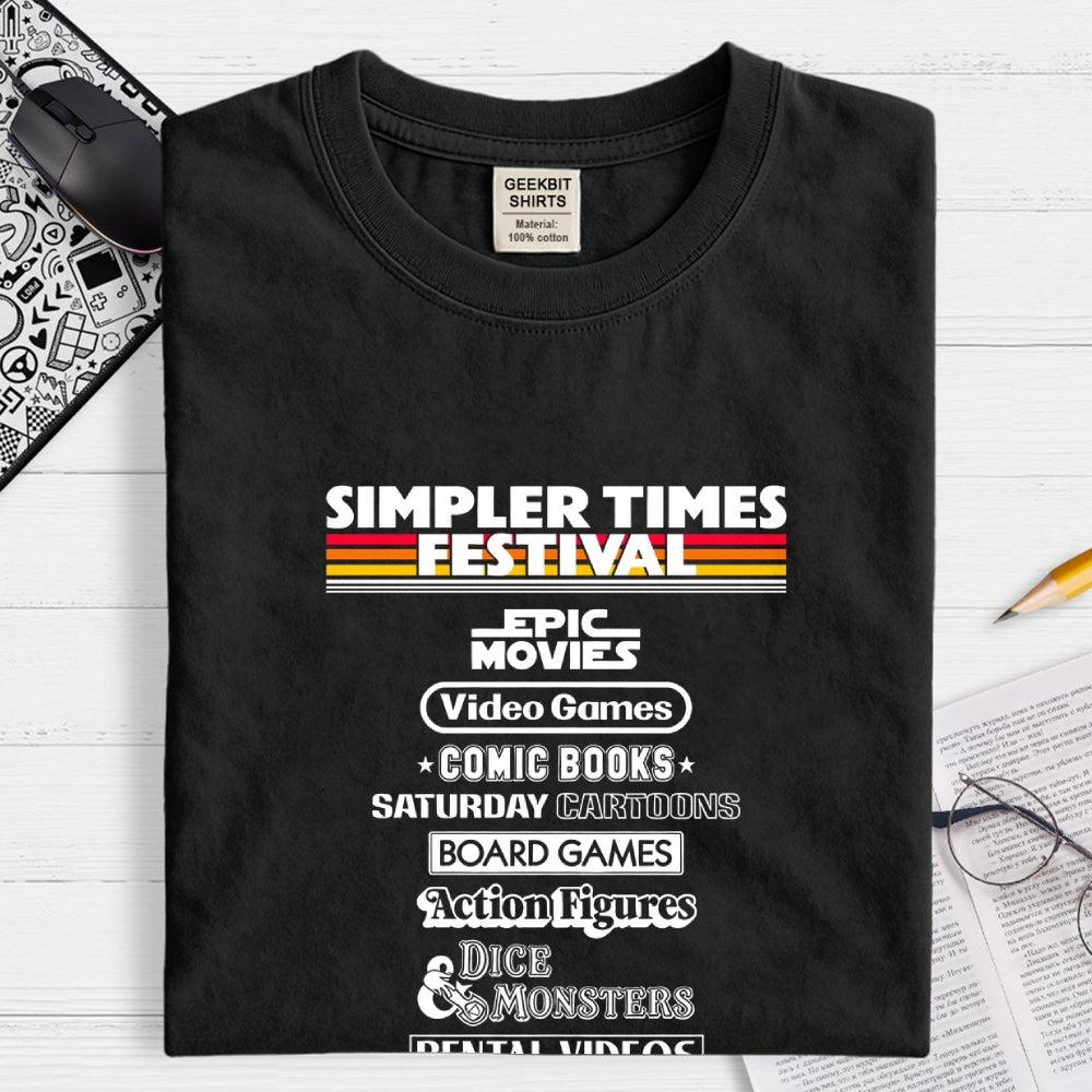 Simpler Times Fest  T-Shirt