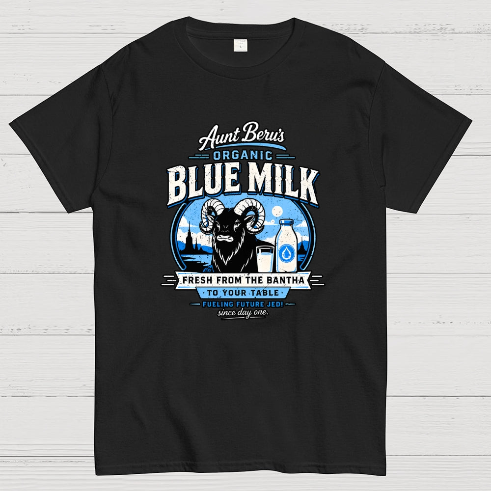 Organic Blue Milk  T-Shirt