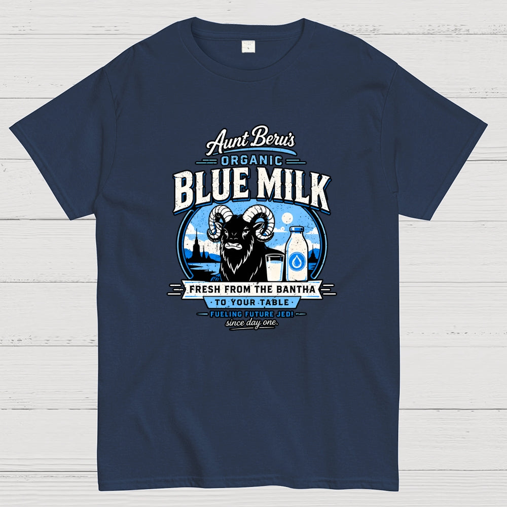 Organic Blue Milk  T-Shirt