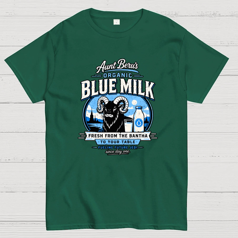 Organic Blue Milk  T-Shirt