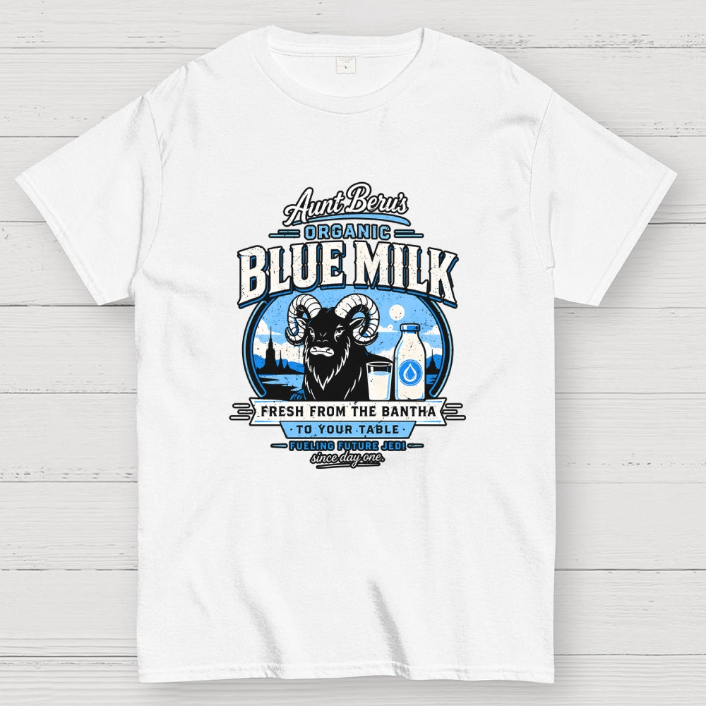 Organic Blue Milk  T-Shirt