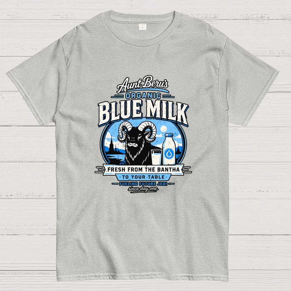 Organic Blue Milk  T-Shirt