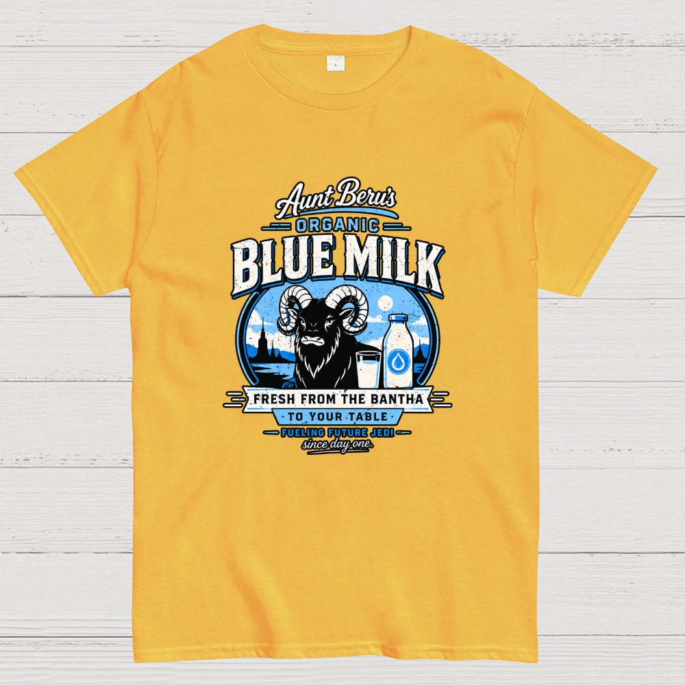 Organic Blue Milk  T-Shirt