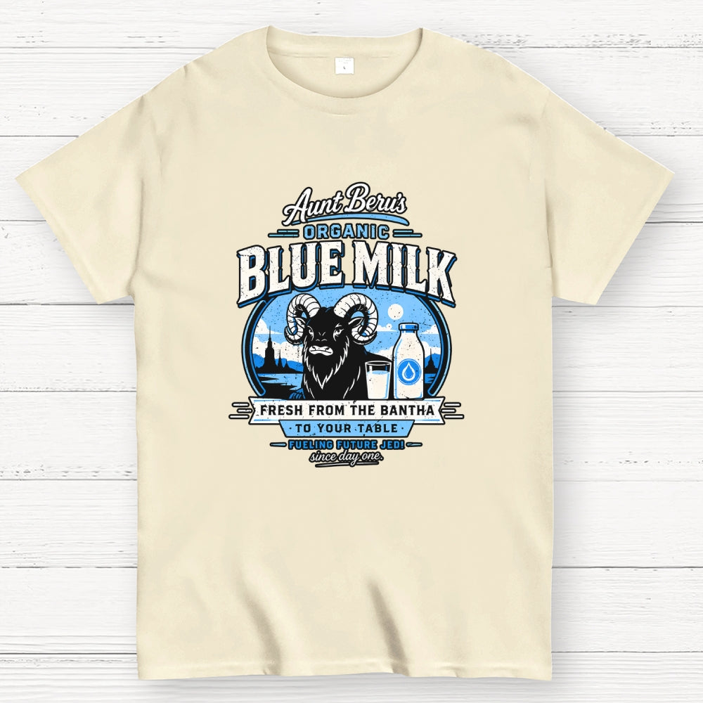 Organic Blue Milk  T-Shirt