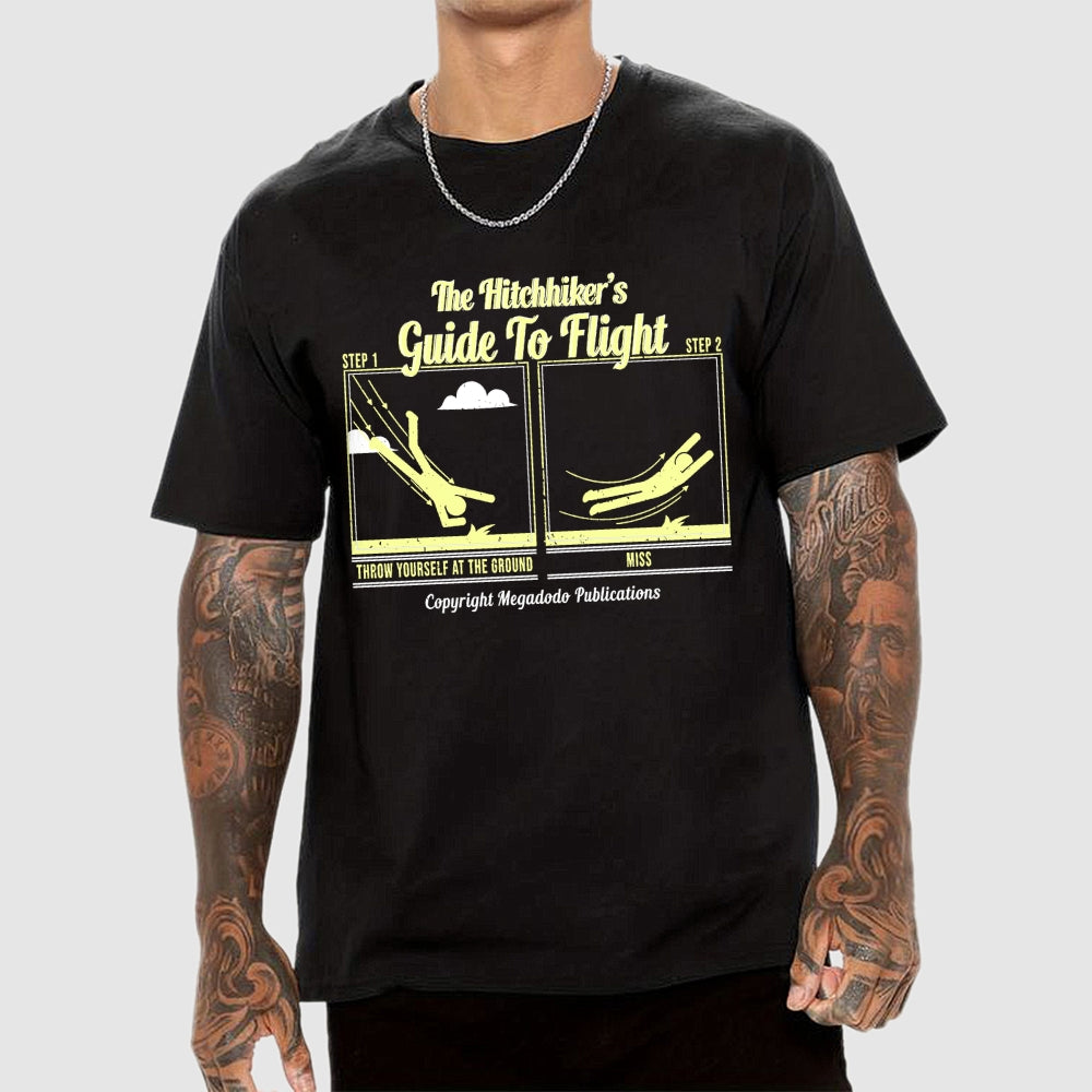 Hitchhiker's Guide To Flight  T-Shirt